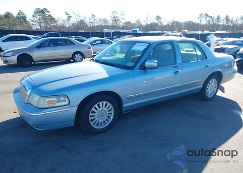 2007 Mercury Grand Marquis Ls из США, поврежденный, VIN 2MEFM75V47X617097